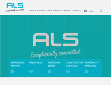 Tablet Screenshot of abnormal-loads.com